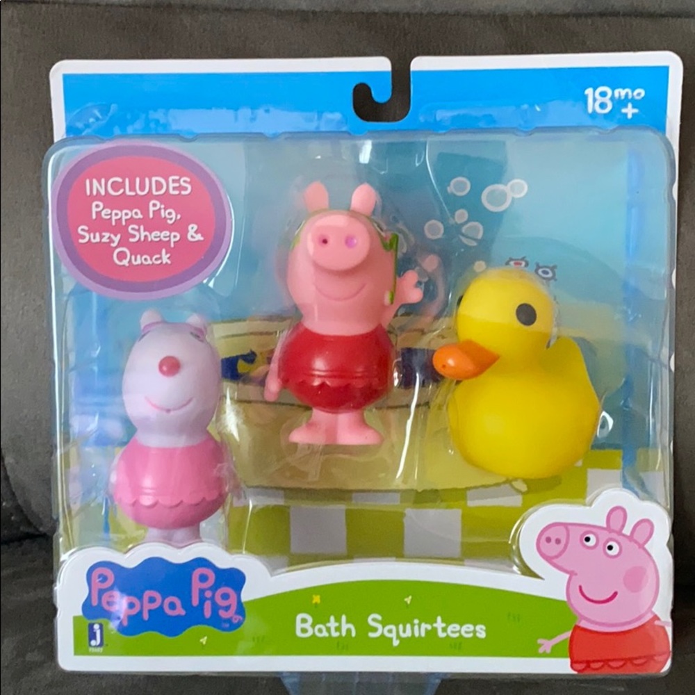 Peppa Pig Bath Squirters: Peppa, Suzy, Quack